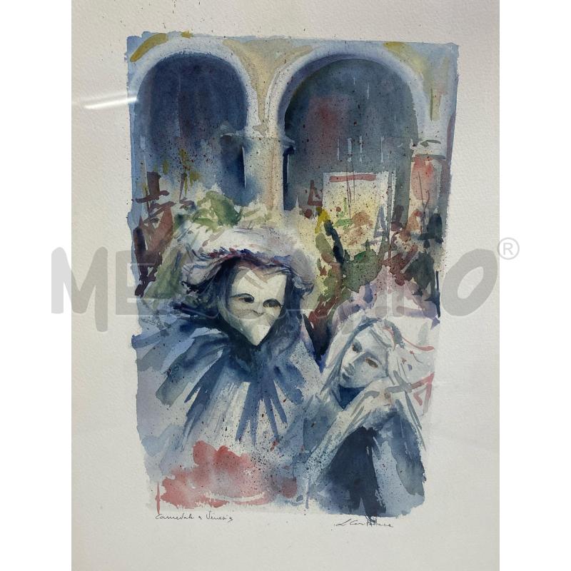 QUADRO ACQUERELLO CONTEDUCA | Mercatino dell'Usato Torino c.so traiano 2