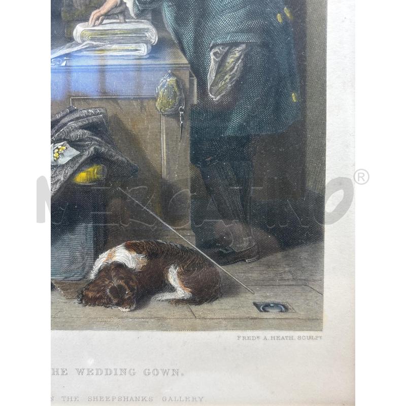 QUADRO LITOGRAFIA D'EPOCA  | Mercatino dell'Usato Torino c.so traiano 3