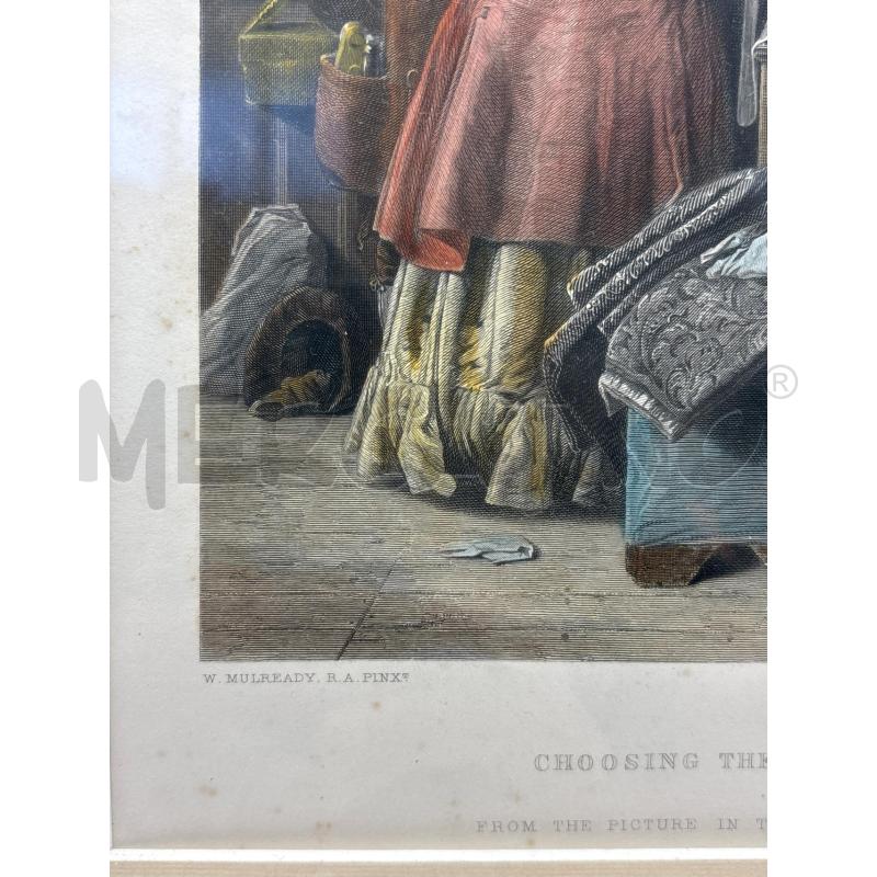 QUADRO LITOGRAFIA D'EPOCA  | Mercatino dell'Usato Torino c.so traiano 4