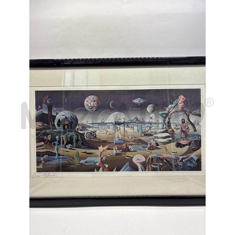 QUADRO LITOGRAFIA ORAZIO PETRAROLI | Mercatino dell'Usato Torino c.so traiano 1