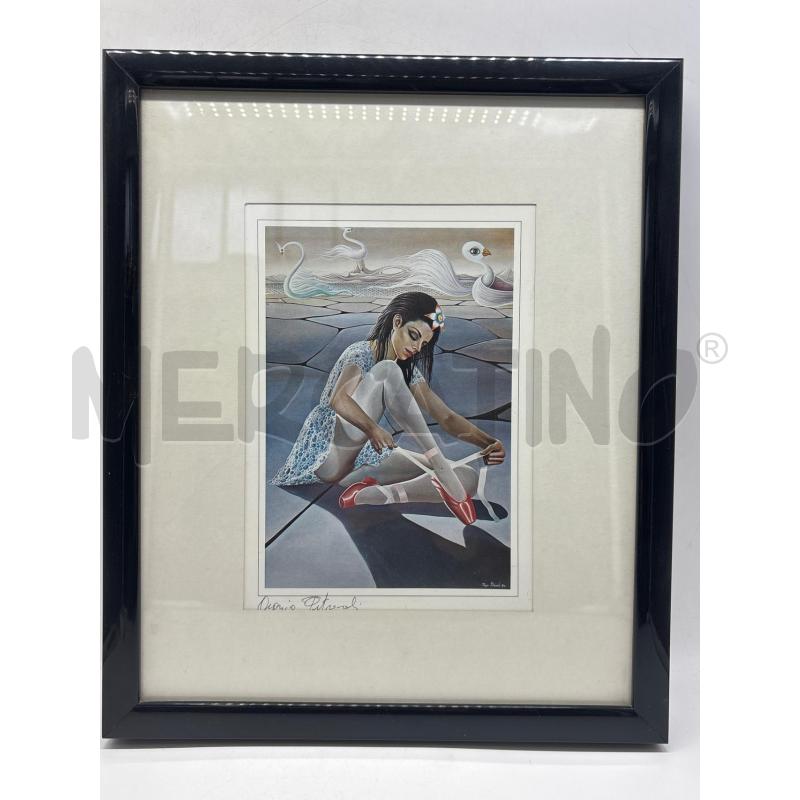 QUADRO LITOGRAFIA ORAZIO PETRAROLI | Mercatino dell'Usato Torino c.so traiano 1