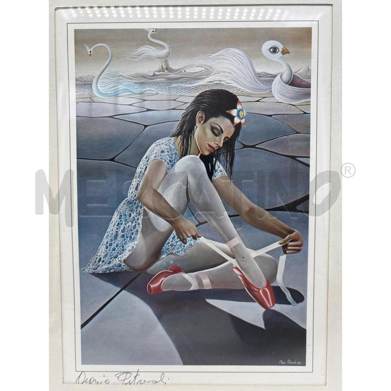 QUADRO LITOGRAFIA ORAZIO PETRAROLI | Mercatino dell'Usato Torino c.so traiano 2