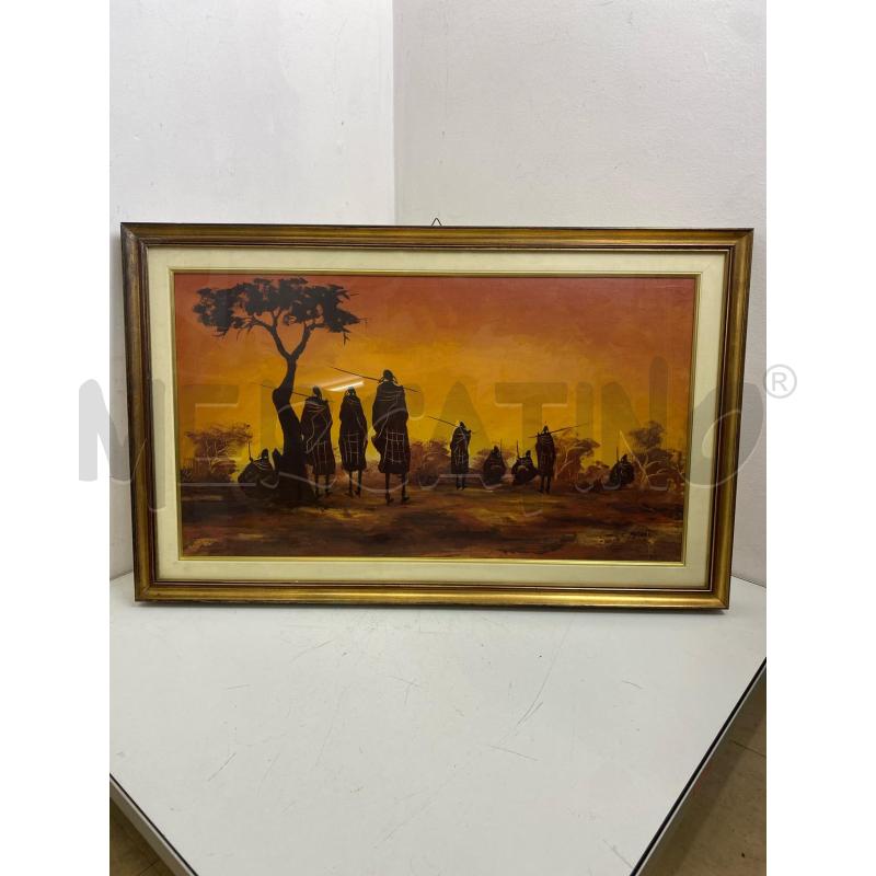 QUADRO OLIO ETNICO | Mercatino dell'Usato Torino c.so traiano 1