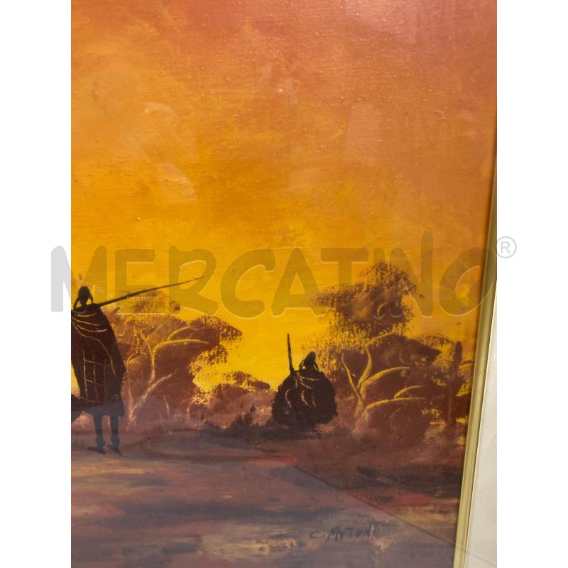 QUADRO OLIO ETNICO | Mercatino dell'Usato Torino c.so traiano 5