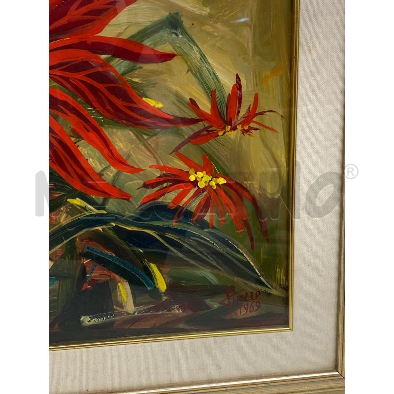 QUADRO OLIO SU CARTONCINO TIAZZO | Mercatino dell'Usato Torino c.so traiano 3
