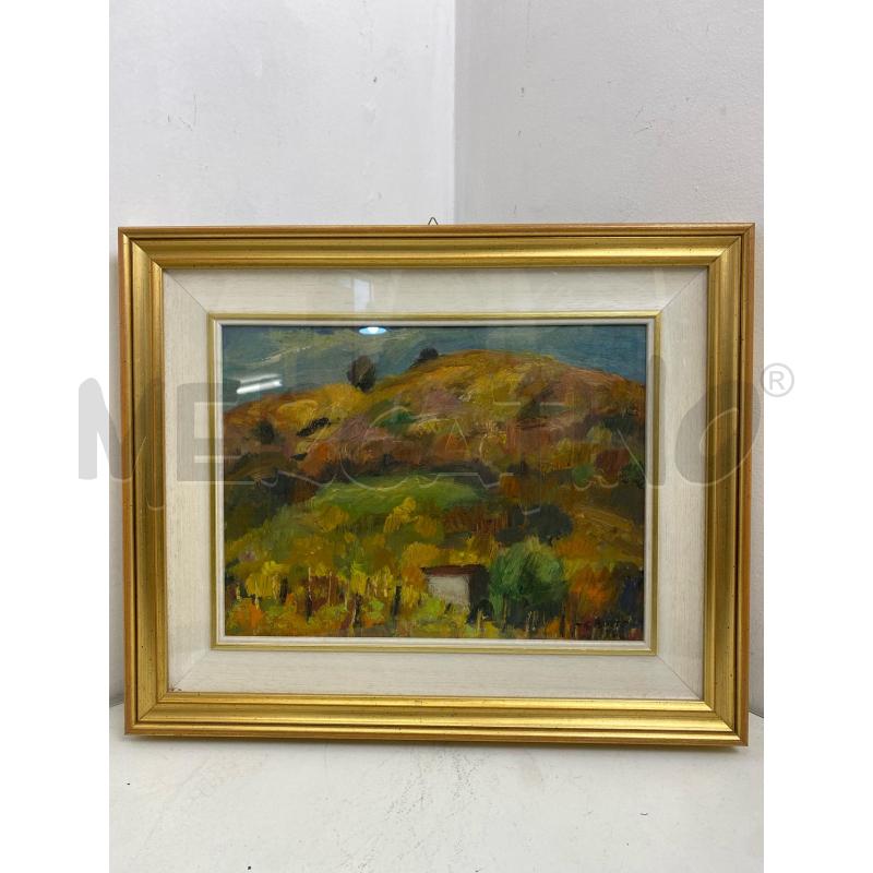 QUADRO OLIO SU TAVOLA G. BOTTA  | Mercatino dell'Usato Torino c.so traiano 1