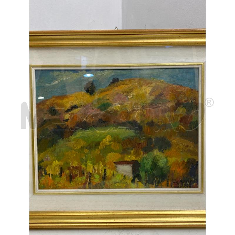 QUADRO OLIO SU TAVOLA G. BOTTA  | Mercatino dell'Usato Torino c.so traiano 2