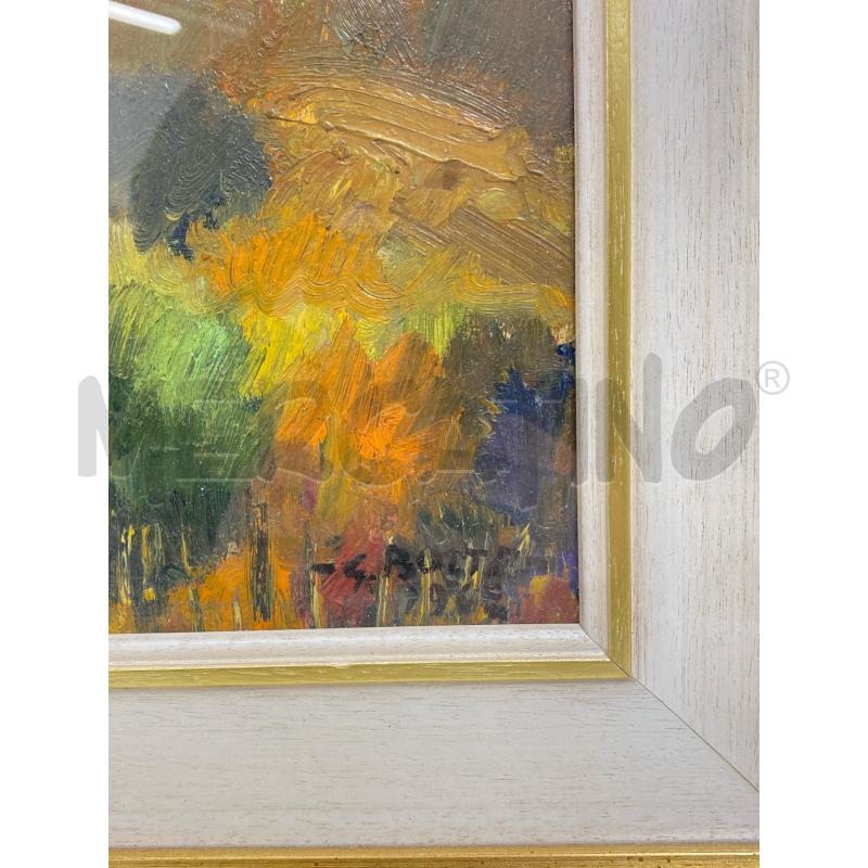 QUADRO OLIO SU TAVOLA G. BOTTA  | Mercatino dell'Usato Torino c.so traiano 3