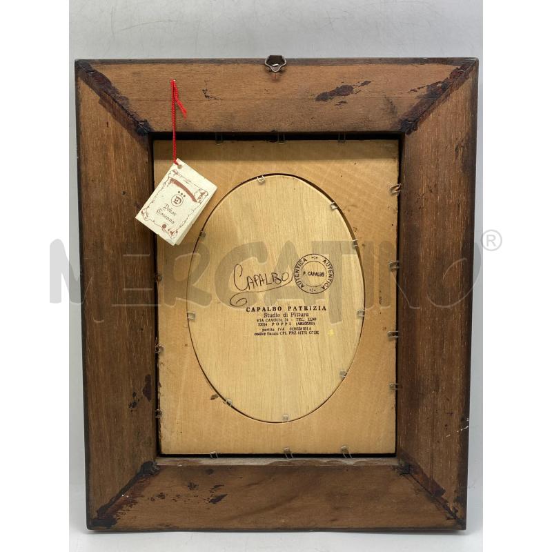 QUADRO OLIO SU TAVOLA PATRIZIA CAPALBO | Mercatino dell'Usato Torino c.so traiano 5