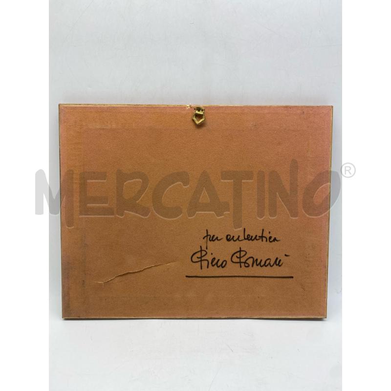 QUADRO OLIO SU TAVOLA PIERO POMARI | Mercatino dell'Usato Torino c.so traiano 5