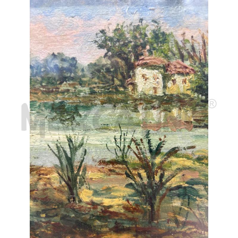QUADRO OLIO SU TAVOLETTA | Mercatino dell'Usato Torino c.so traiano 2