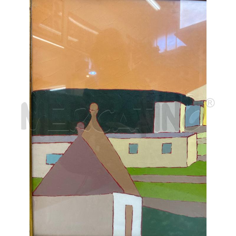 QUADRO OLIO SU TELA 40X50 ANTONIO CARRIERI | Mercatino dell'Usato Torino c.so traiano 4