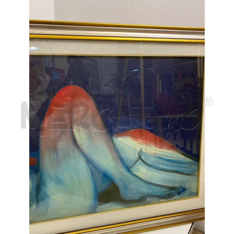 QUADRO OLIO SU TELA ALDO ZACCARIA | Mercatino dell'Usato Torino c.so traiano 3