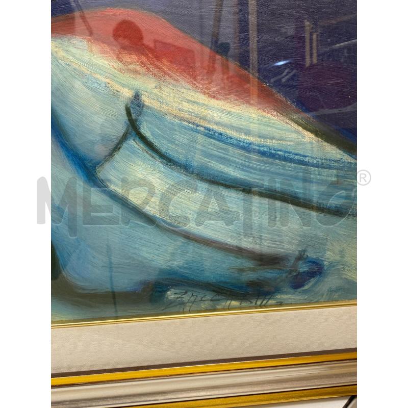 QUADRO OLIO SU TELA ALDO ZACCARIA | Mercatino dell'Usato Torino c.so traiano 4