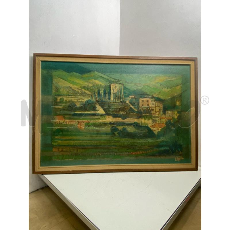 QUADRO OLIO SU TELA AMEDEO REGGIO | Mercatino dell'Usato Torino c.so traiano 1