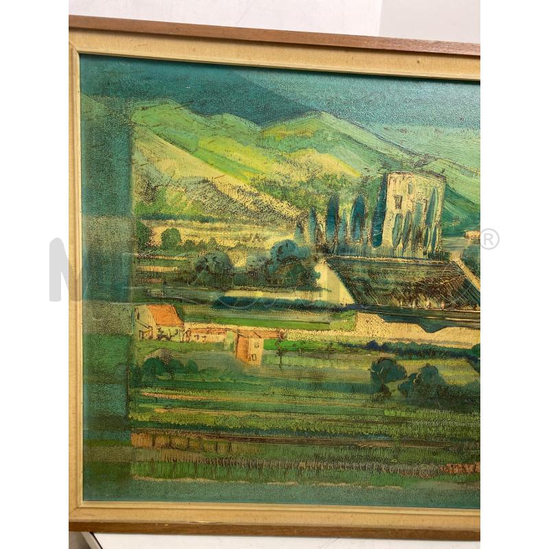 QUADRO OLIO SU TELA AMEDEO REGGIO | Mercatino dell'Usato Torino c.so traiano 2