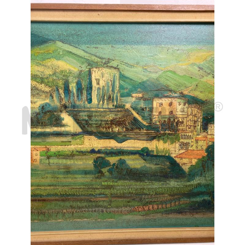 QUADRO OLIO SU TELA AMEDEO REGGIO | Mercatino dell'Usato Torino c.so traiano 3