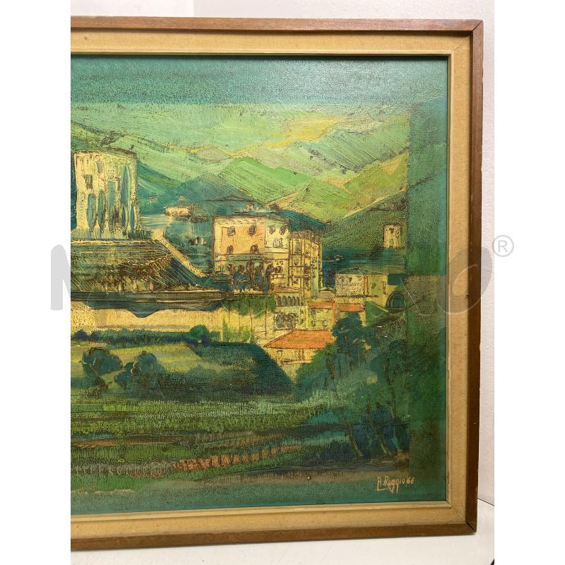 QUADRO OLIO SU TELA AMEDEO REGGIO | Mercatino dell'Usato Torino c.so traiano 4