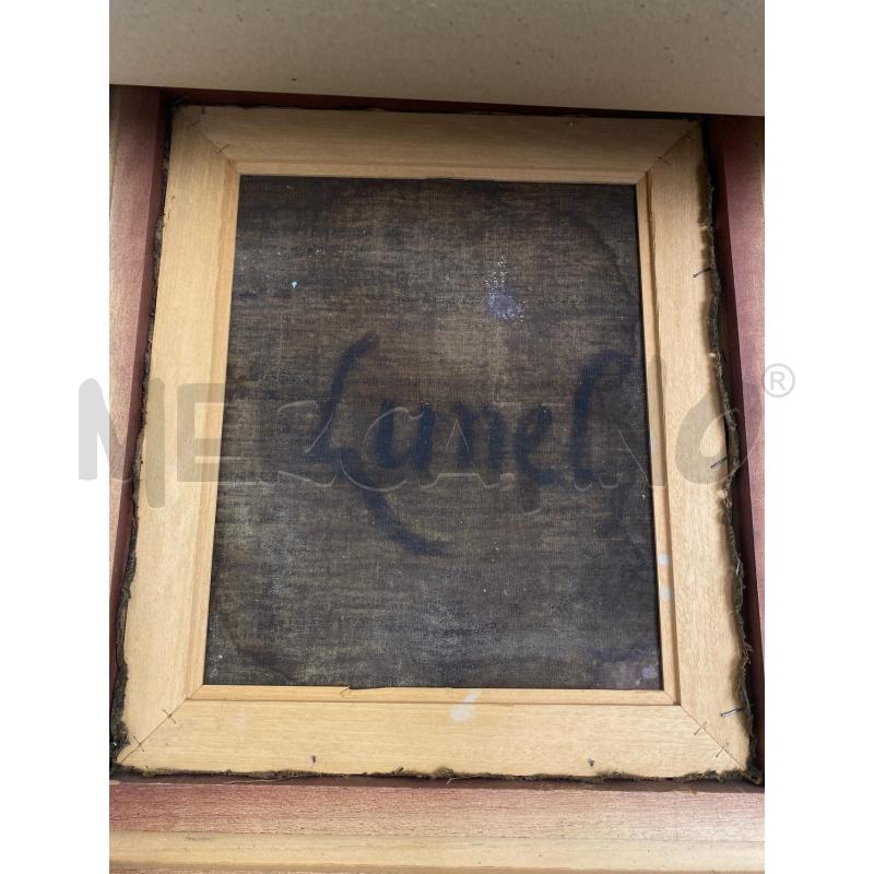 QUADRO OLIO SU TELA RITRATTO VECCHIO | Mercatino dell'Usato Torino c.so traiano 4