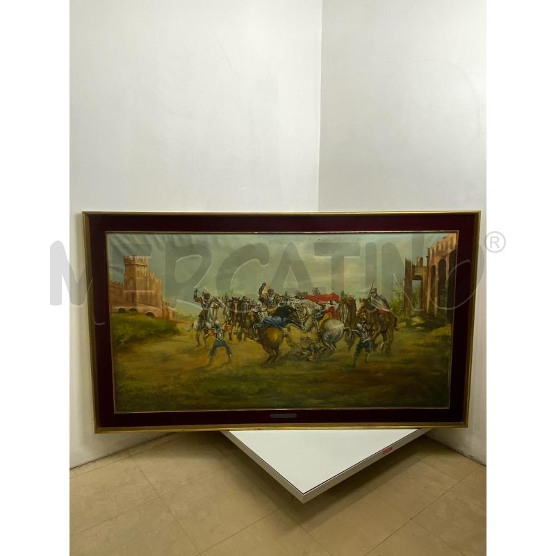 QUADRO OLIO SU TELA ROBERTO SCUDERI | Mercatino dell'Usato Torino c.so traiano 1