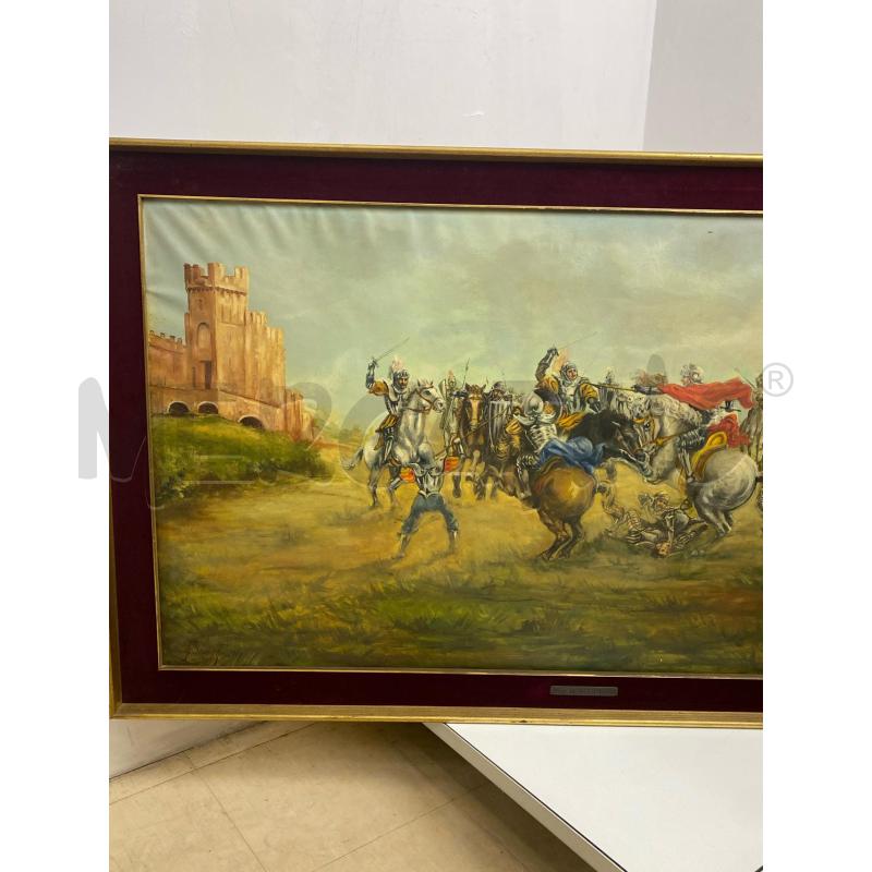 QUADRO OLIO SU TELA ROBERTO SCUDERI | Mercatino dell'Usato Torino c.so traiano 2