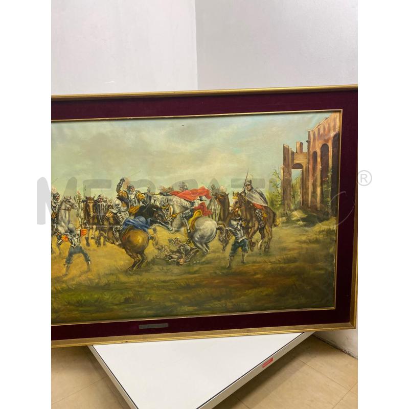 QUADRO OLIO SU TELA ROBERTO SCUDERI | Mercatino dell'Usato Torino c.so traiano 3