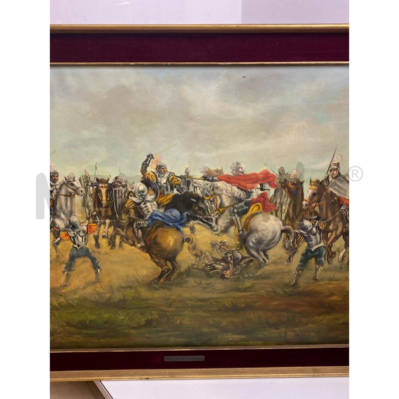 QUADRO OLIO SU TELA ROBERTO SCUDERI | Mercatino dell'Usato Torino c.so traiano 4