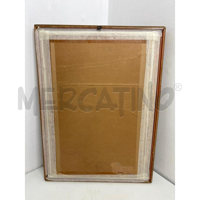 QUADRO RICAMO FLOREALE ANTICO  | Mercatino dell'Usato Torino c.so traiano 5