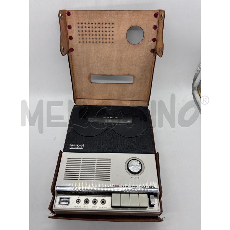 REGISTRATORE AUDIO SANYO PORTABLE S | Mercatino dell'Usato Torino c.so traiano 1