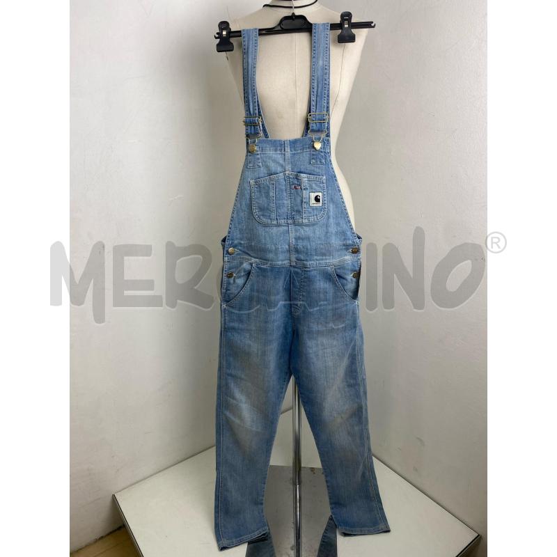 SALOPETTE DONNA CARHARTT AZZUR | Mercatino dell'Usato Torino c.so traiano 1