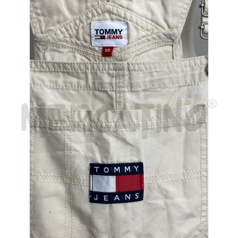 SALOPETTE DONNA TOMMY HILFIGER CREMA | Mercatino dell'Usato Torino c.so traiano 2