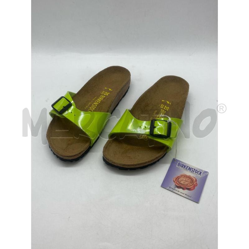 SANDALI DONNA BIRKENSTOCK LIME  | Mercatino dell'Usato Torino c.so traiano 1