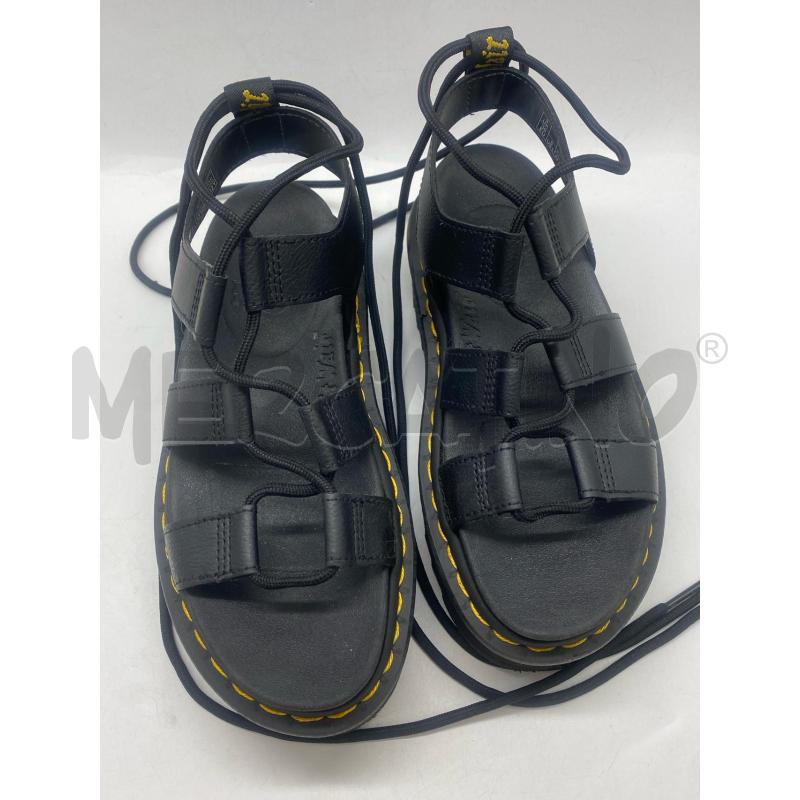 SANDALI DONNA DR.MARTENS NARTILLA NER PELLE | Mercatino dell'Usato Torino c.so traiano 4