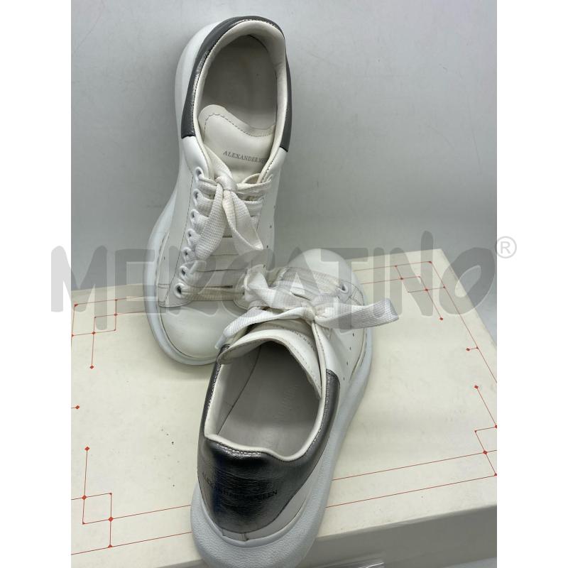 SCARPE DONNA ALEXANDER MQUEEN BIANCHE | Mercatino dell'Usato Torino c.so traiano 3