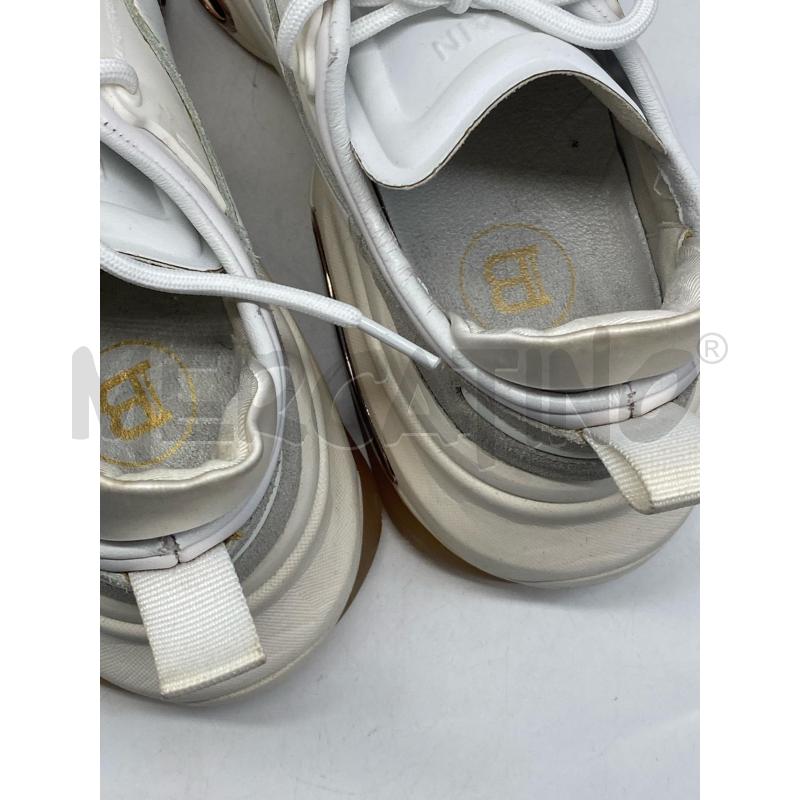 SCARPE DONNA BALMAIN BBOLD BIANCHE | Mercatino dell'Usato Torino c.so traiano 4