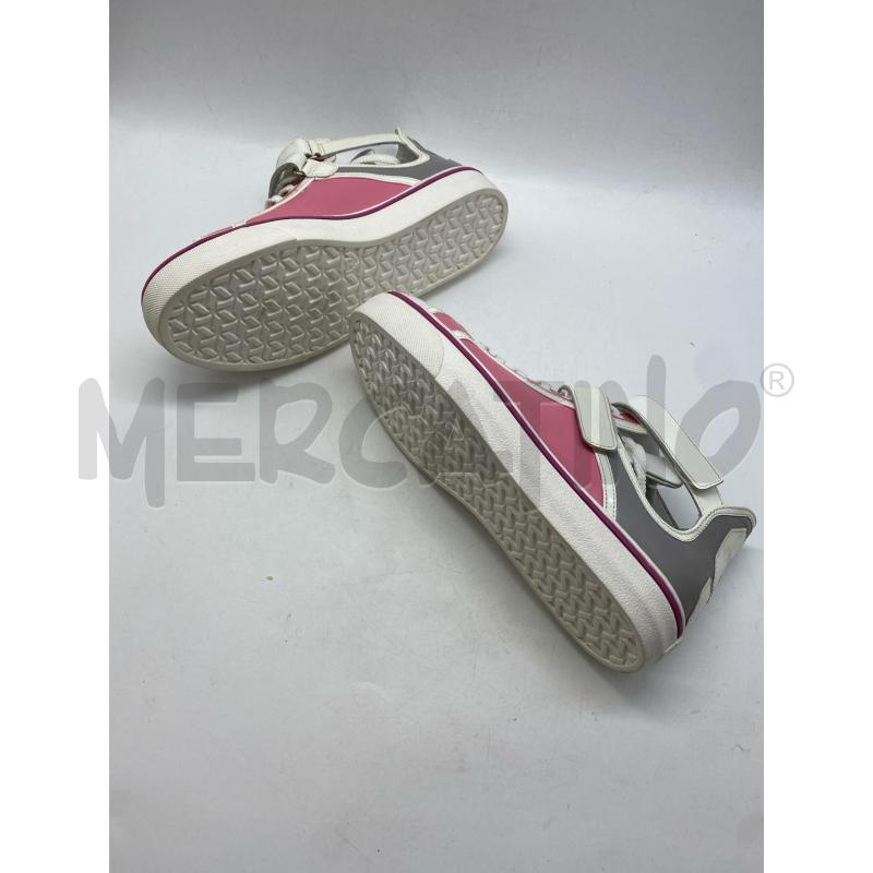 SCARPE DONNA BIKKEMBERGS PELLE ROSA BIANCHE | Mercatino dell'Usato Torino c.so traiano 5
