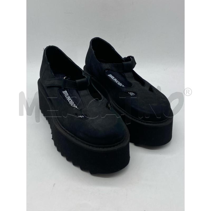 SCARPE DONNA BRUNO BORDESE PLATFORM NERE | Mercatino dell'Usato Torino c.so traiano 1