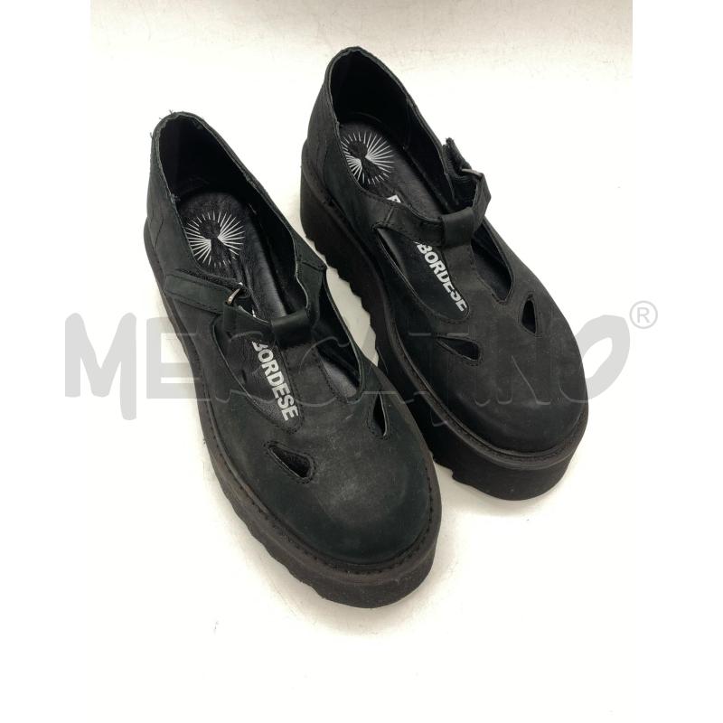 SCARPE DONNA BRUNO BORDESE PLATFORM NERE | Mercatino dell'Usato Torino c.so traiano 2