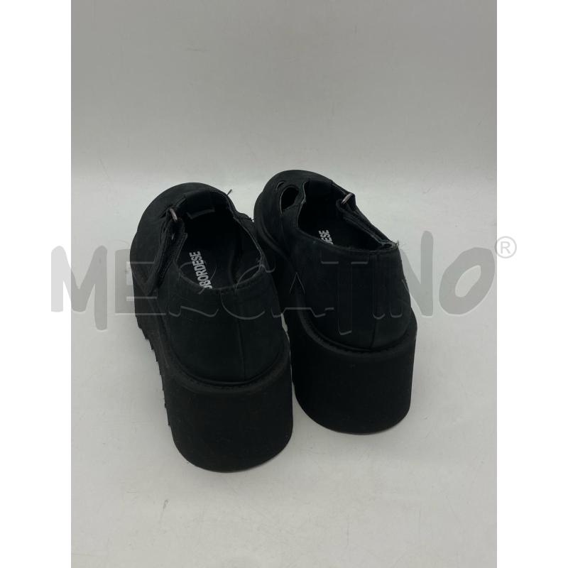 SCARPE DONNA BRUNO BORDESE PLATFORM NERE | Mercatino dell'Usato Torino c.so traiano 3