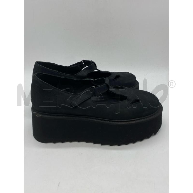 SCARPE DONNA BRUNO BORDESE PLATFORM NERE | Mercatino dell'Usato Torino c.so traiano 4