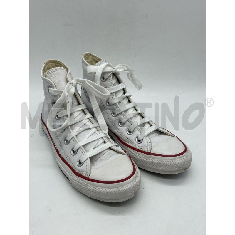 SCARPE DONNA CONVERSE PELLE BIANCA | Mercatino dell'Usato Torino c.so traiano 1