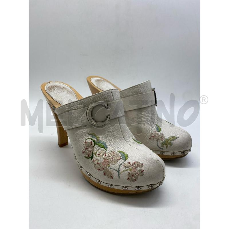 SCARPE DONNA DIOR PELLE SUOLA LEGNO | Mercatino dell'Usato Torino c.so traiano 1
