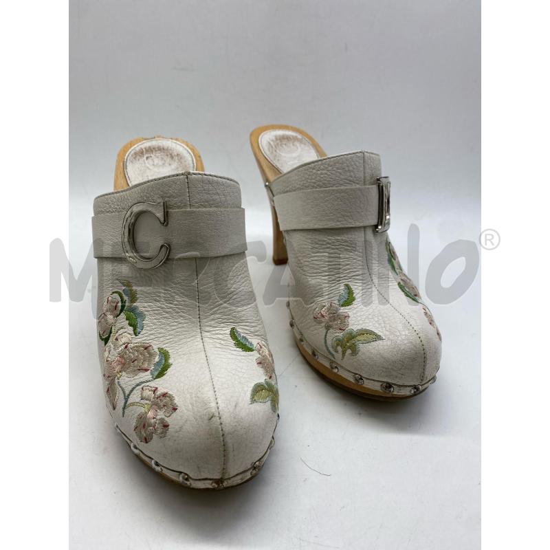 SCARPE DONNA DIOR PELLE SUOLA LEGNO | Mercatino dell'Usato Torino c.so traiano 2