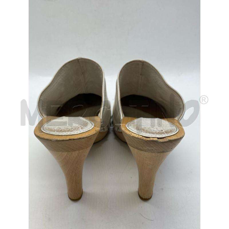 SCARPE DONNA DIOR PELLE SUOLA LEGNO | Mercatino dell'Usato Torino c.so traiano 4