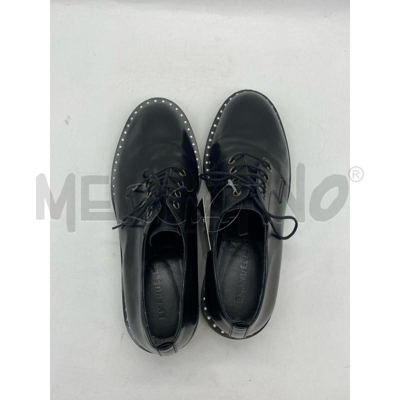 SCARPE DONNA EMMANUELLE VEE PELLE NERA | Mercatino dell'Usato Torino c.so traiano 5