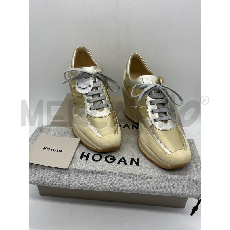 SCARPE DONNA HOGAN BEIGE  | Mercatino dell'Usato Torino c.so traiano 1
