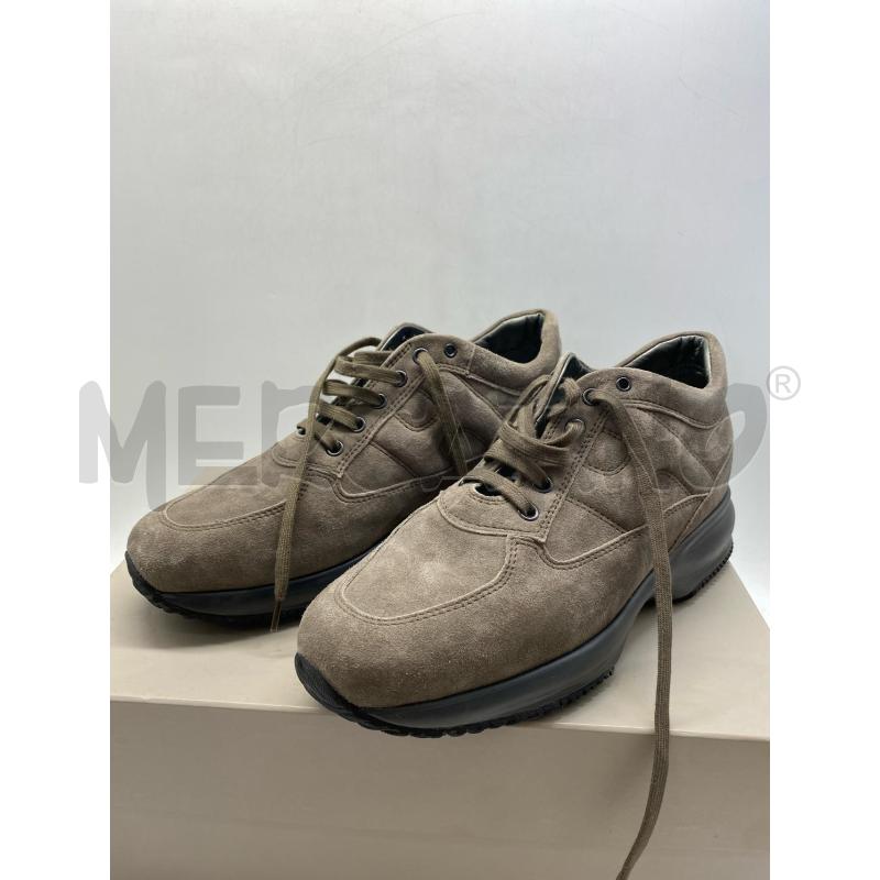 SCARPE DONNA HOGAN CAMOSCIO MARRONE | Mercatino dell'Usato Torino c.so traiano 1