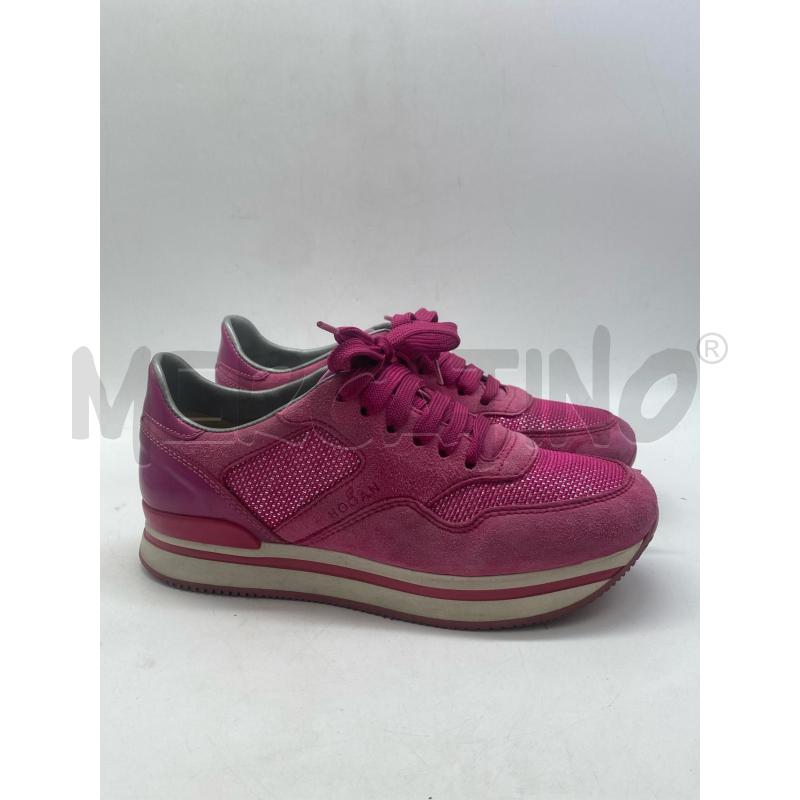 SCARPE DONNA HOGAN CAMOSCIO ROSA | Mercatino dell'Usato Torino c.so traiano 2