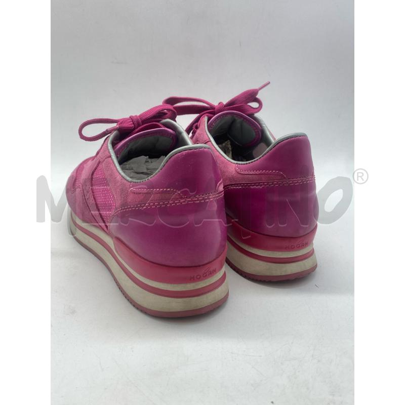 SCARPE DONNA HOGAN CAMOSCIO ROSA | Mercatino dell'Usato Torino c.so traiano 4