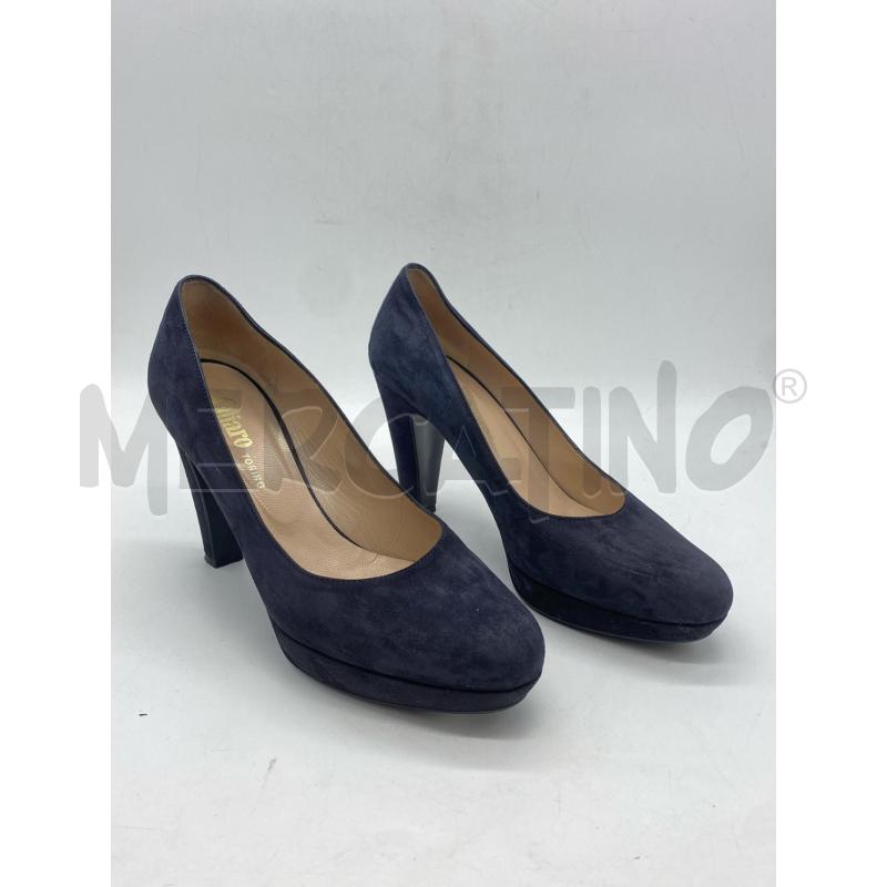 SCARPE DONNA IJARO PELLE BLU | Mercatino dell'Usato Torino c.so traiano 1